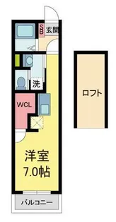ラ・ロッカ【101号室】の間取り