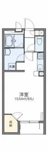 レオネクスト丹比多治井荘【2階】の間取り
