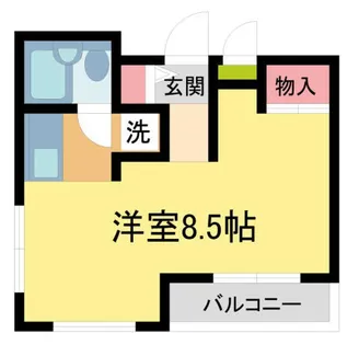 レジデンシア甲子園口【403号室】の間取り