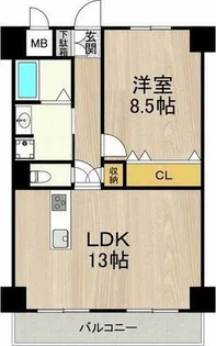 インプルーブ金山【3階】の間取り