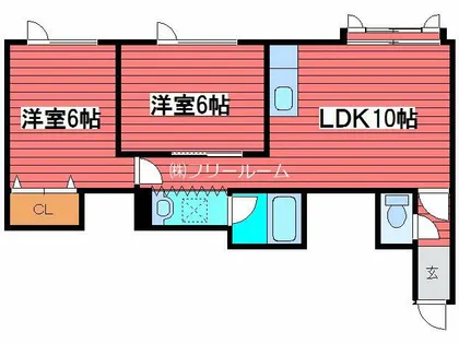 レスポアール23【3階】の間取り