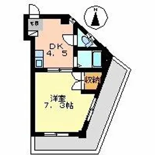 グランソワール千代田【3階】の間取り