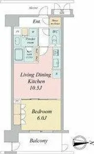 ラフィシア上前津(Rafficia Kamimaezu)【3階】の間取り