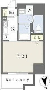 Live Casa金山【9階】の間取り