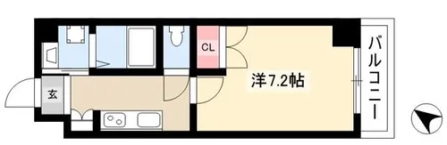 イースタンヒルズ一社【2階】の間取り