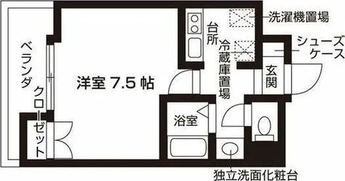 ウイステリア千種【9階】の間取り