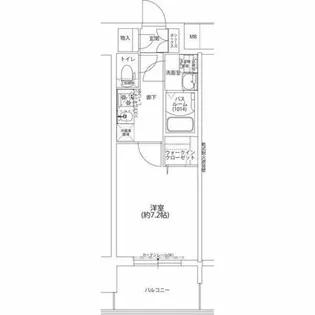 Louis Residence 天王寺町北【10階】の間取り