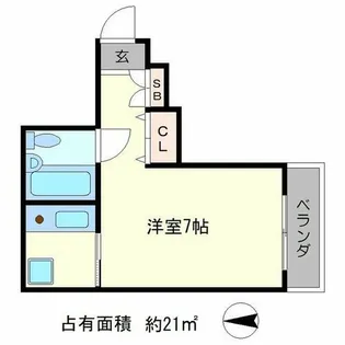 カーサデ下鴨【4階】の間取り