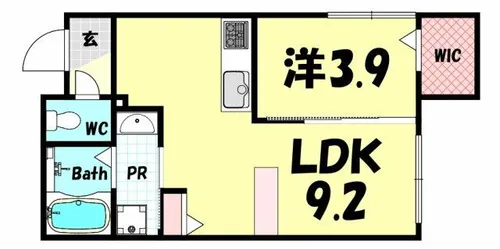 ソシオ【1階】の間取り