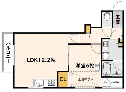 VILLA神戸北町【203号室】の間取り