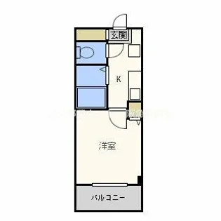 エストマーレ鶴見二番館【3階】の間取り
