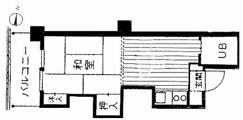 エルムハイデンス【5階】の間取り