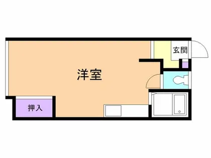 ハイツラポートB【106号室】の間取り