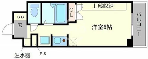 willDo九条【5階】の間取り