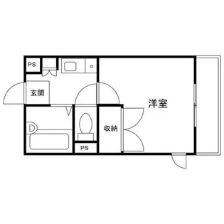 CASA北条【207号室】の間取り
