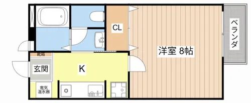 ハイツネイヴァー【106号室】の間取り