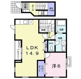 オブコニカ【2階】の間取り