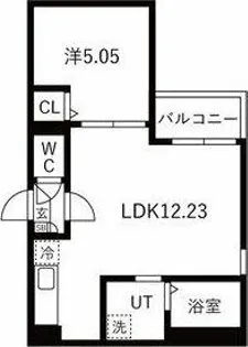Jack yurakuⅡ【3階】の間取り
