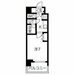 ソルテラスOSAKA EAST GATE【10階】の間取り
