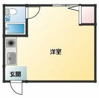 船井コーポ【2階】の間取り