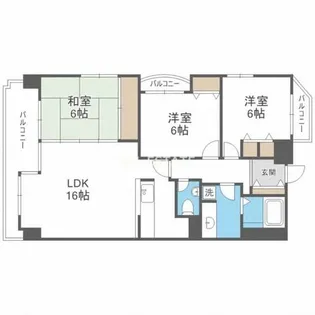 Do鶴見【7階】の間取り