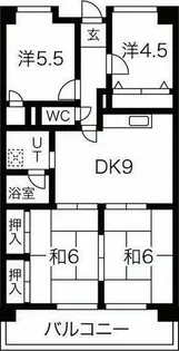 大椿ビルⅤ【3階】の間取り