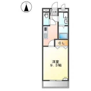 メイプル・パラーシオ【1階】の間取り