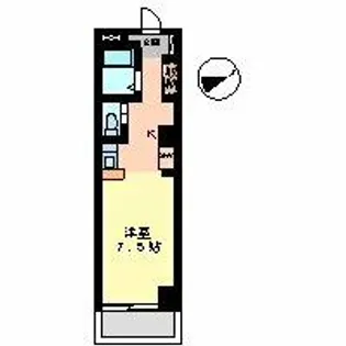 ドール新栄【7階】の間取り