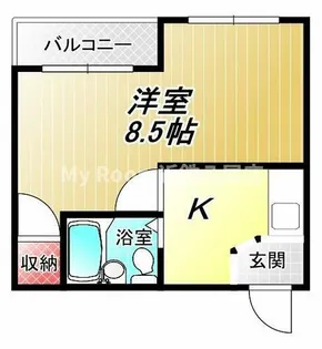 平野スクウェア【4階】の間取り