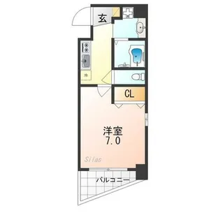 グランドパレス大宮五条【5階】の間取り