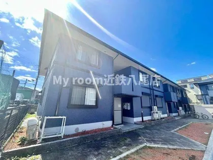 大阪府八尾市弓削町南2丁目【アパート】の外観