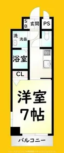 フェリオ清水【3階】の間取り