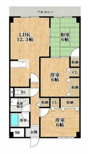 ステラルーチェ【2階】の間取り