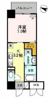 Lazo福島【2階】の間取り