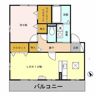 ローゼンハイム【102号室】の間取り