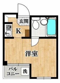 メゾンリバーサイド2【201号室】の間取り