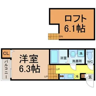 CERESIA Y-3【1階】の間取り