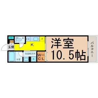 HIBINO RISE【10階】の間取り