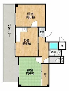 Y’s COURT【3階】の間取り