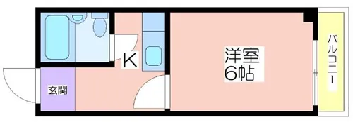 MKマンション【5階】の間取り