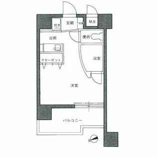 ルネスロワール東公園【9階】の間取り