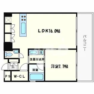 GLASHAUS【5階】の間取り