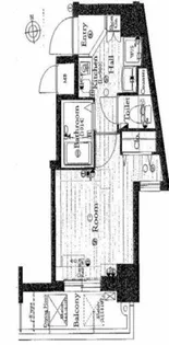ラナップスクエア中之島公園【7階】の間取り