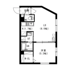 Relate澄川【1階】の間取り