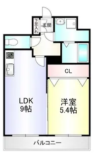 FORTUNATE砂津【8階】の間取り