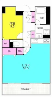 プレラ西宮【1211号室】の間取り