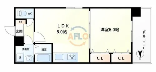 ArkOne【11階】の間取り