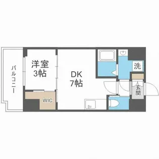 セレニテ福島アリア【9階】の間取り