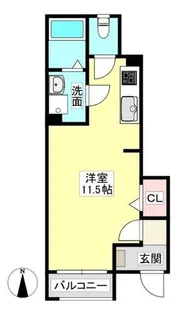 ひまわり【1階】の間取り