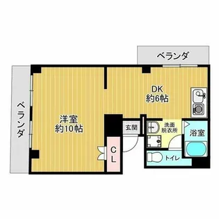 レガーレ長居公園【7階】の間取り